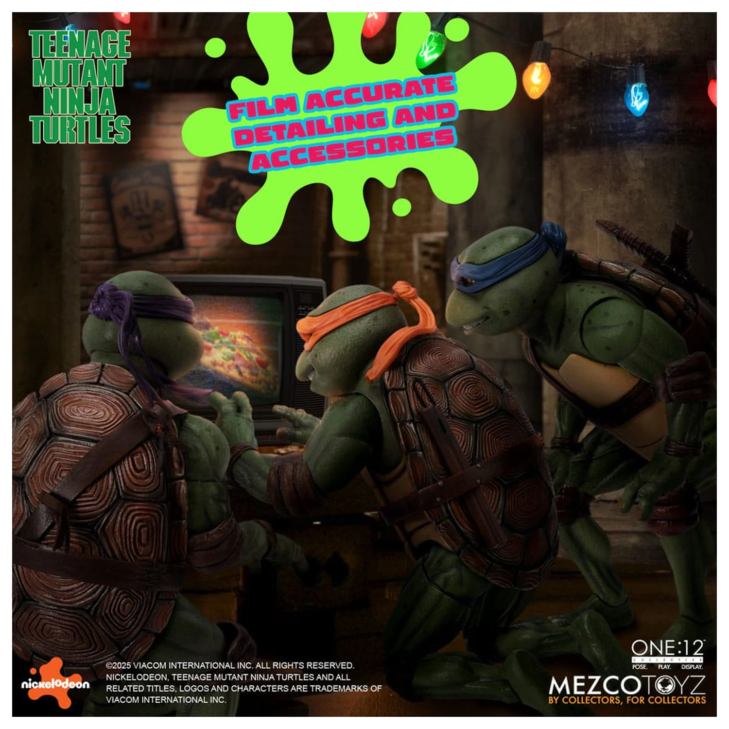 Teenage Mutant Ninja Turtles Figures box set 1/12 Teenage Mutant Ninja Turtles (1990 Movie) 15 cm produktová fotografia