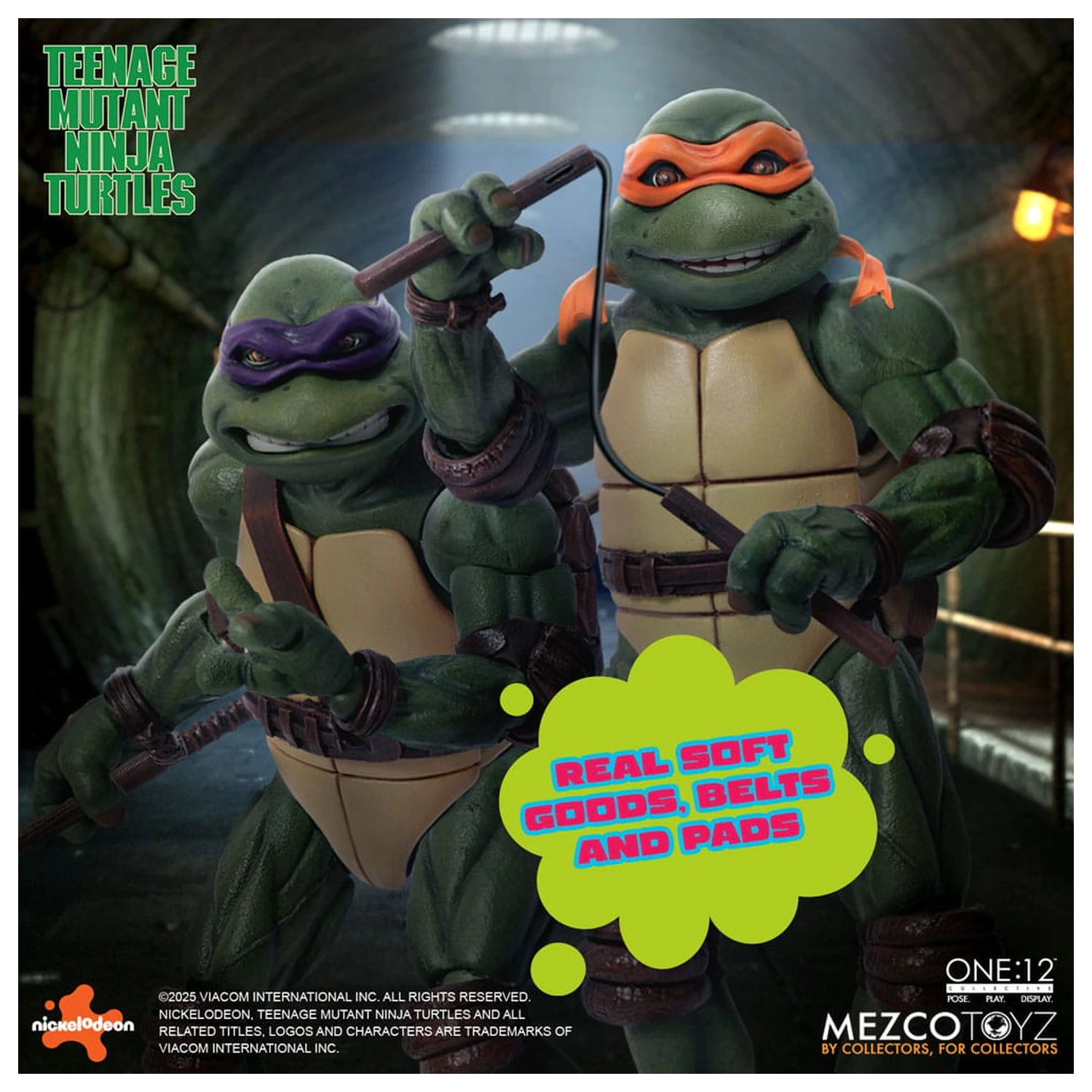 Teenage Mutant Ninja Turtles Figures box set 1/12 Teenage Mutant Ninja Turtles (1990 Movie) 15 cm produktová fotografia