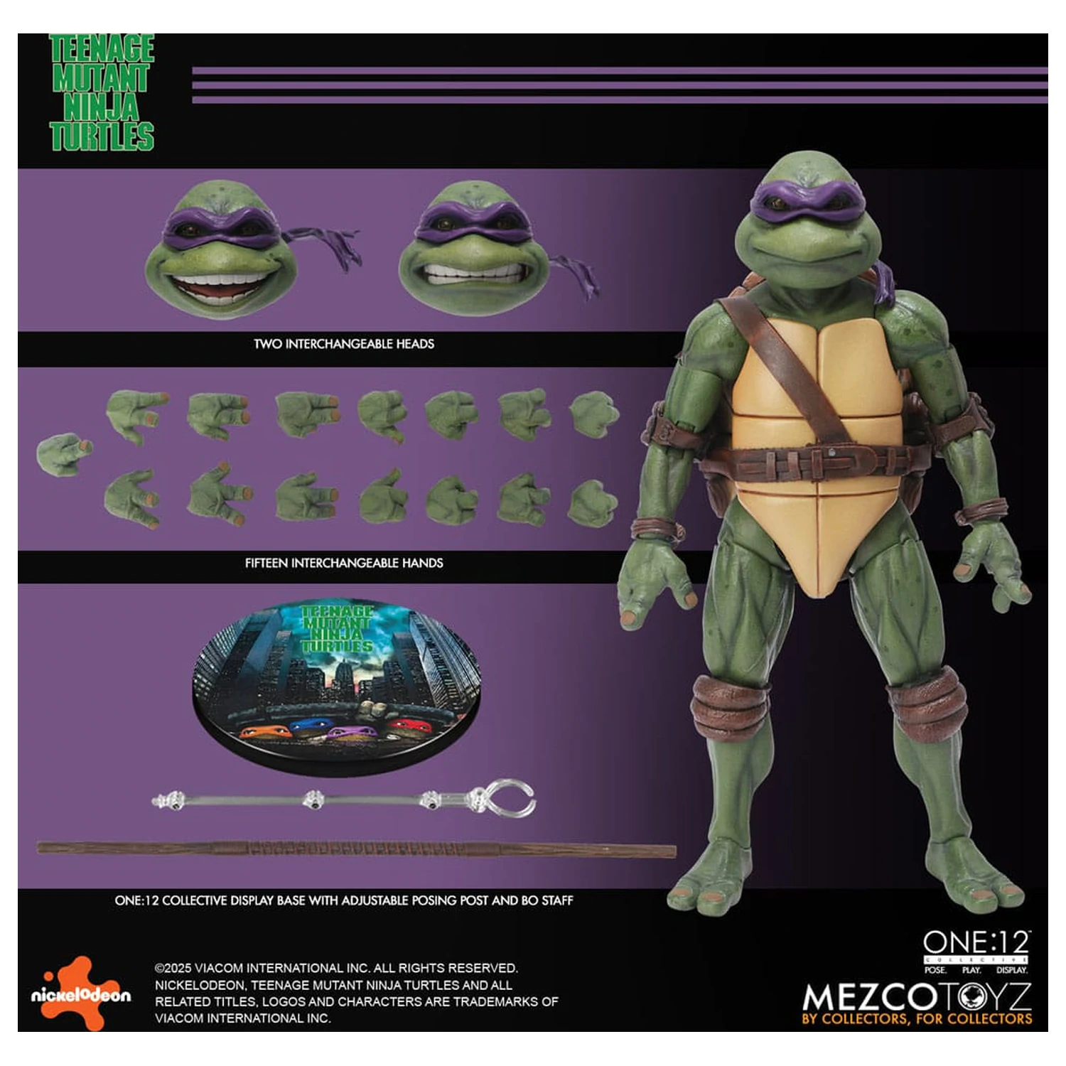 Teenage Mutant Ninja Turtles Figures box set 1/12 Teenage Mutant Ninja Turtles (1990 Movie) 15 cm produktová fotografia