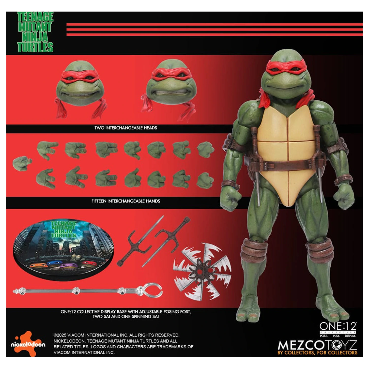 Teenage Mutant Ninja Turtles Figures box set 1/12 Teenage Mutant Ninja Turtles (1990 Movie) 15 cm produktová fotografia
