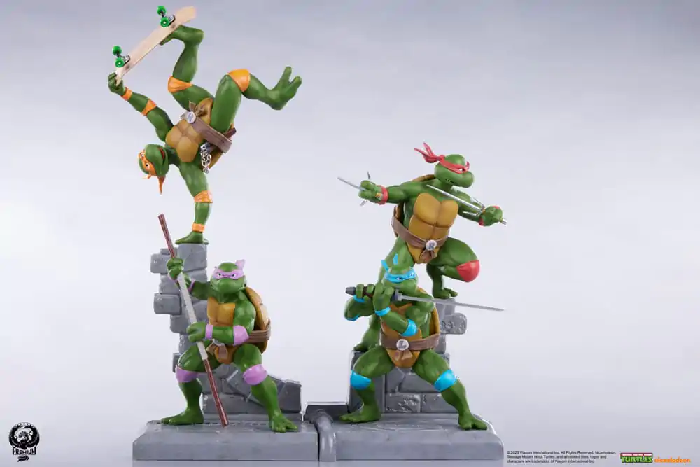 Teenage Mutant Ninja Turtles PVC Soška 4-pack  produktová fotografia