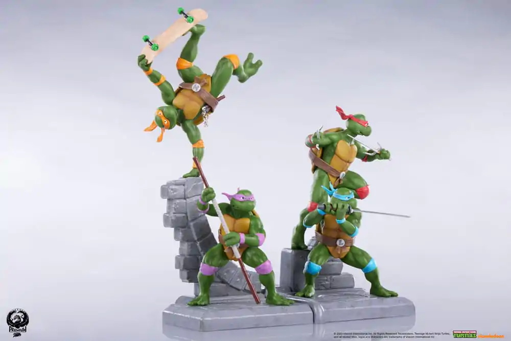 Teenage Mutant Ninja Turtles PVC Soška 4-pack  produktová fotografia