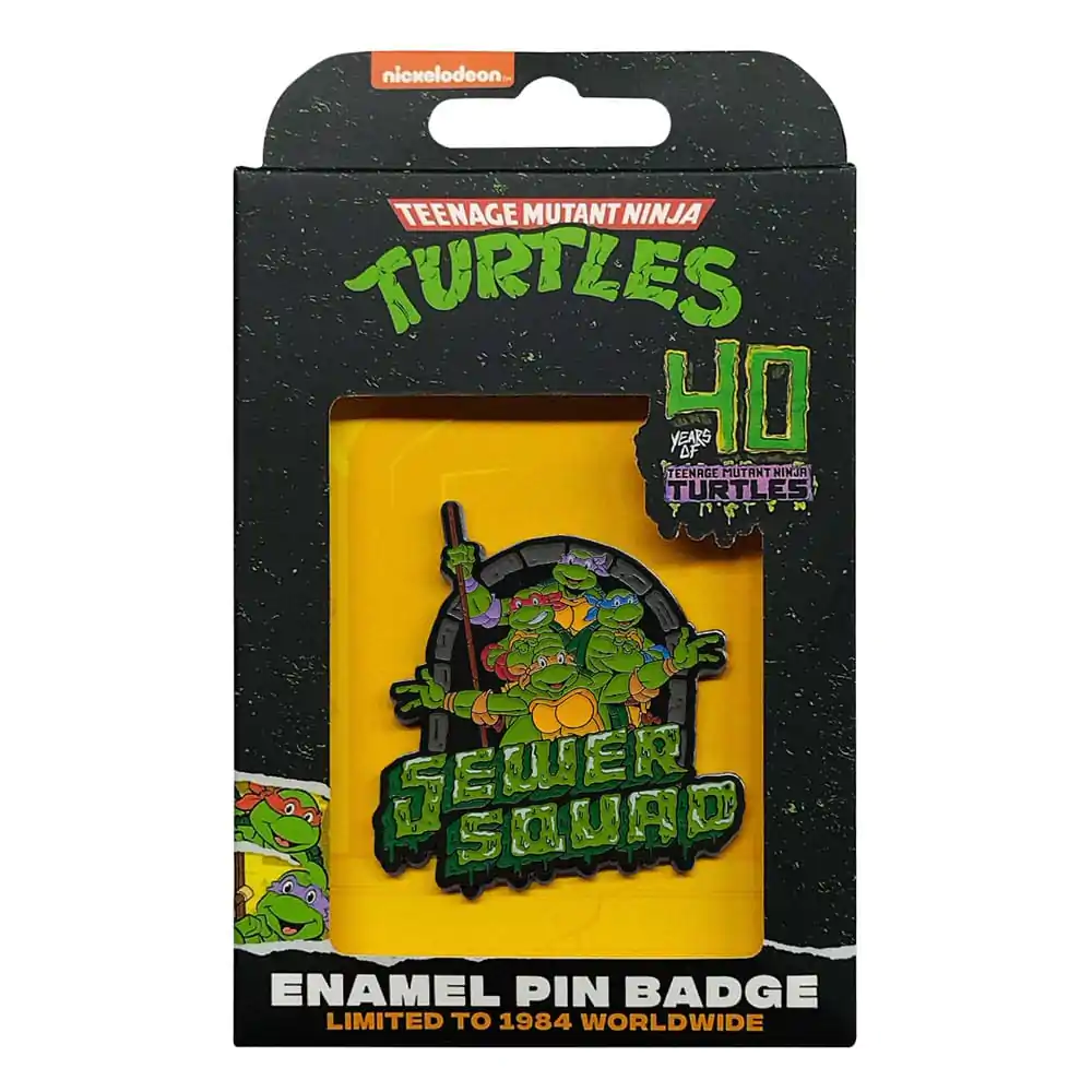 Teenage Mutant Ninja Turtles Pin Badge 40. výročie limitovaná edícia termékfotó