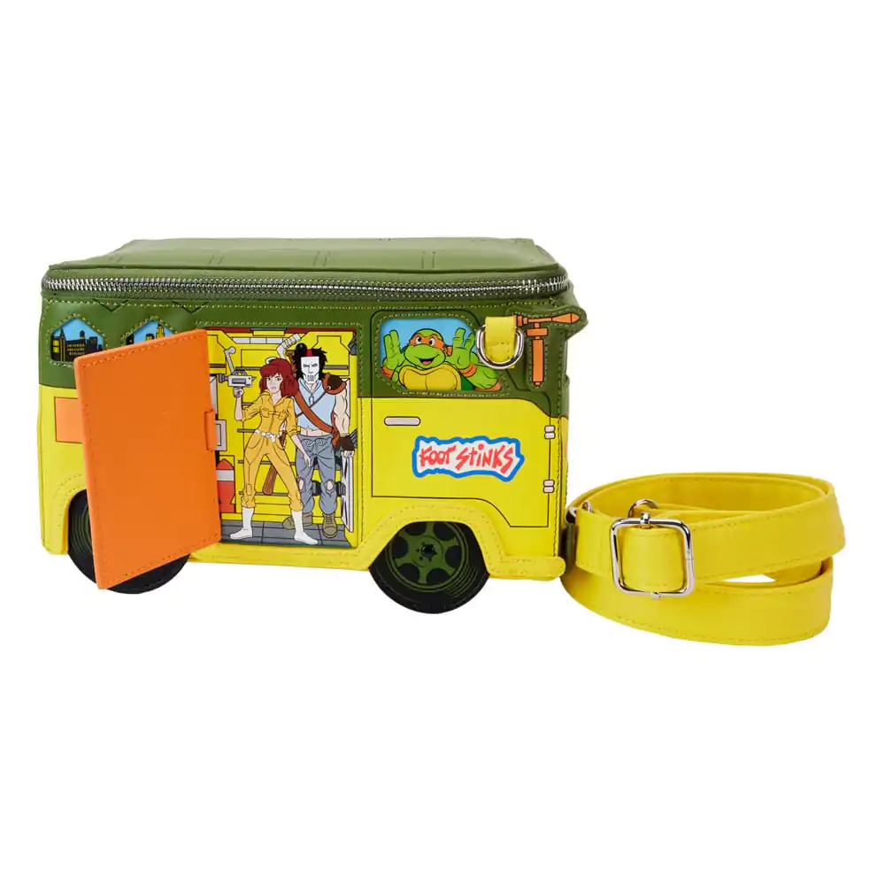 Teenage Mutant Ninja Turtles by Loungefly Crossbody 40th Anniversary Party Wagon Figural crossbody kabelka produktová fotografia
