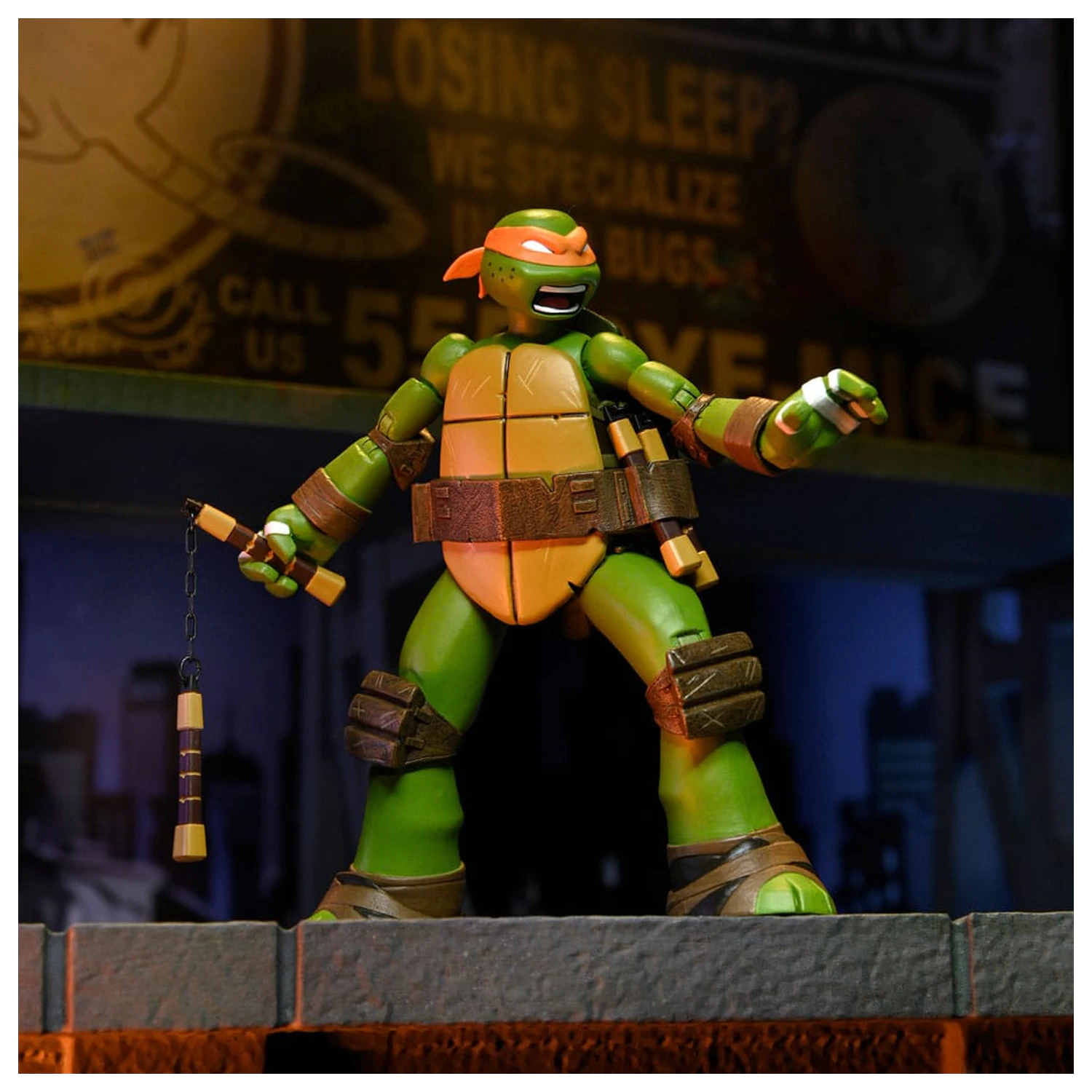Teenage Mutant Ninja Turtles akčná figúrka Ultimate Michelangelo 18 cm produktová fotografia