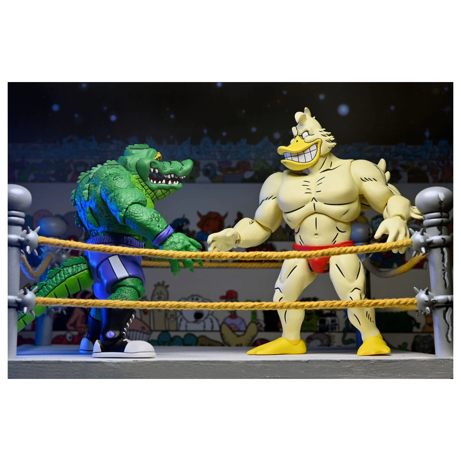 Teenage Mutant Ninja Turtles (Archie Comics) akčná figúrka Stump Wrestling Ace Duck 18 cm produktová fotografia