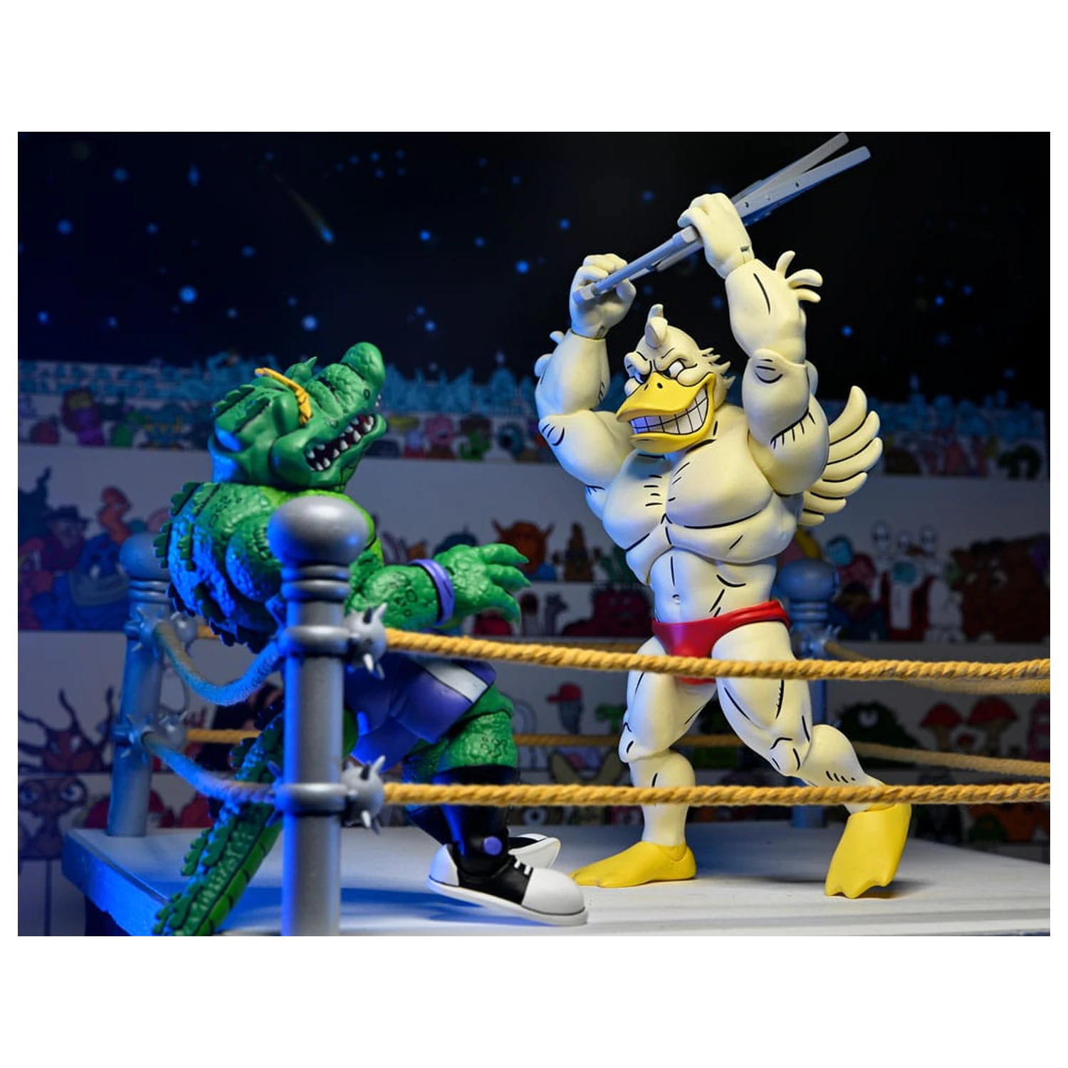 Teenage Mutant Ninja Turtles (Archie Comics) akčná figúrka Stump Wrestling Ace Duck 18 cm produktová fotografia
