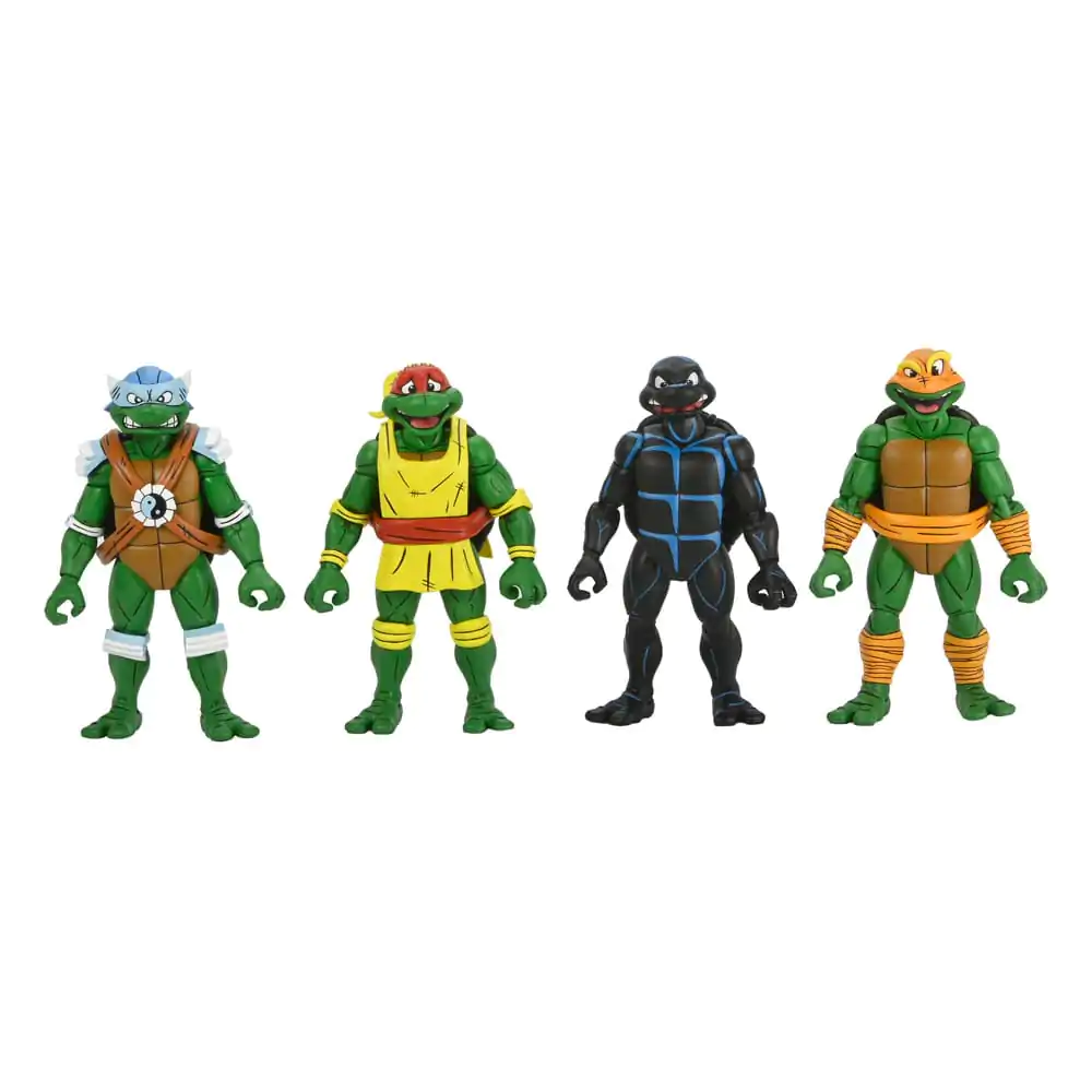 Teenage Mutant Ninja Turtles (Archie Comics) Akčné figúrky 4-Pack Stump Wrestling Turtles 18 cm produktová fotografia