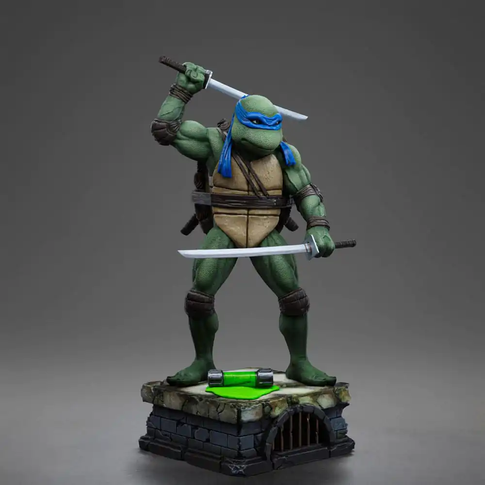 Teenage Mutant Ninja Turtles Art Scale Statue 1/10 Leonardo 21 cm termékfotó