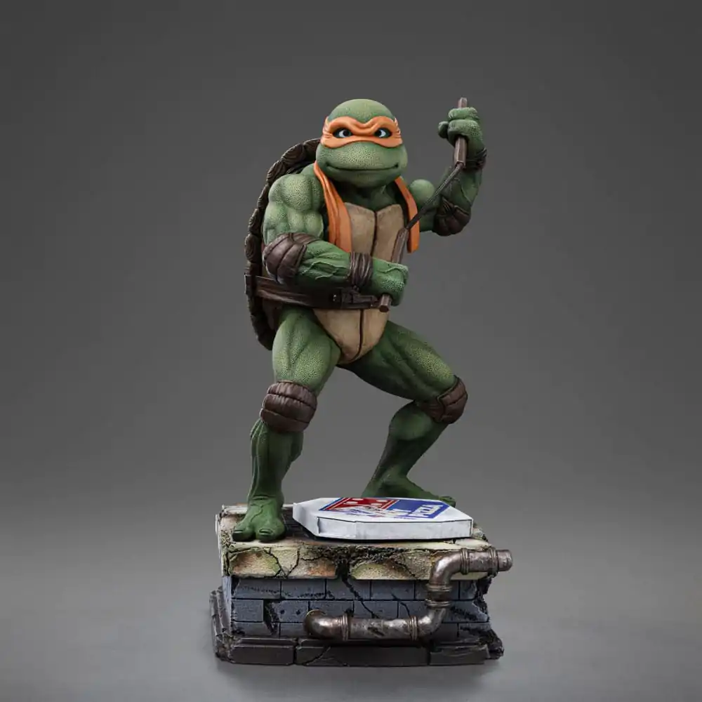 Teenage Mutant Ninja Turtles Art Scale Statue 1/10 Michelangelo 19 cm termékfotó