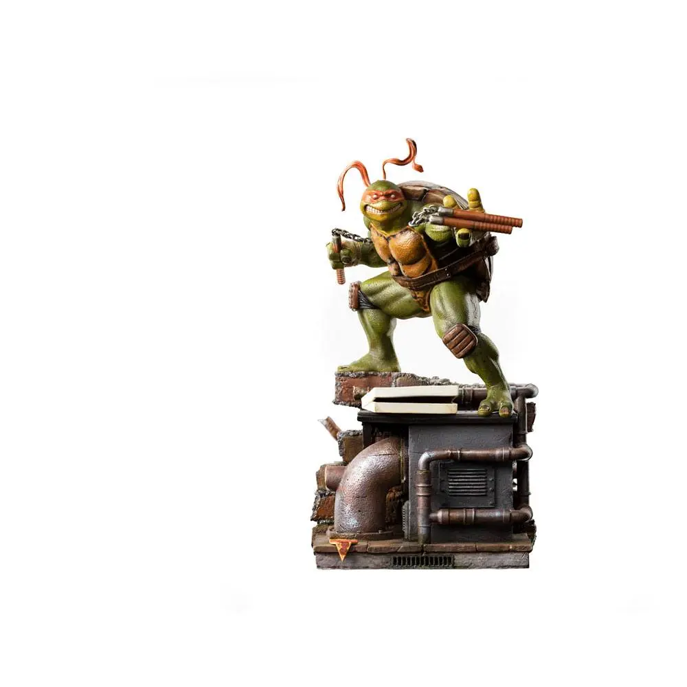 Teenage Mutant Ninja Turtles Art Scale Statue 1/10 Michelangelo 25 cm termékfotó