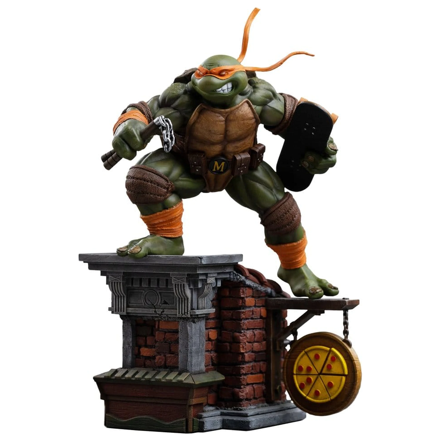 Teenage Mutant Ninja Turtles Art Scale socha 1/10 Michelangelo Unleashed 24 cm produktová fotografia