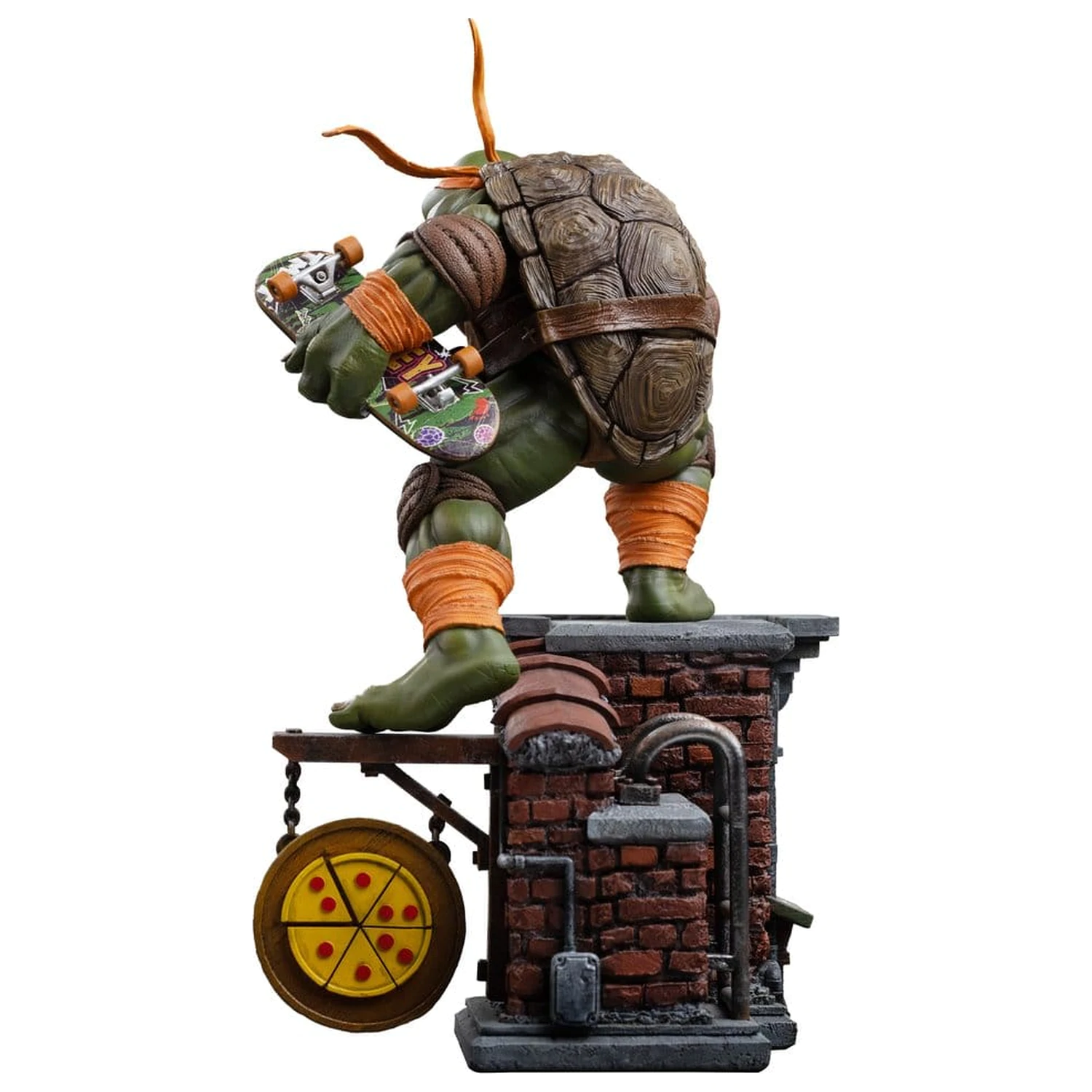 Teenage Mutant Ninja Turtles Art Scale socha 1/10 Michelangelo Unleashed 24 cm produktová fotografia
