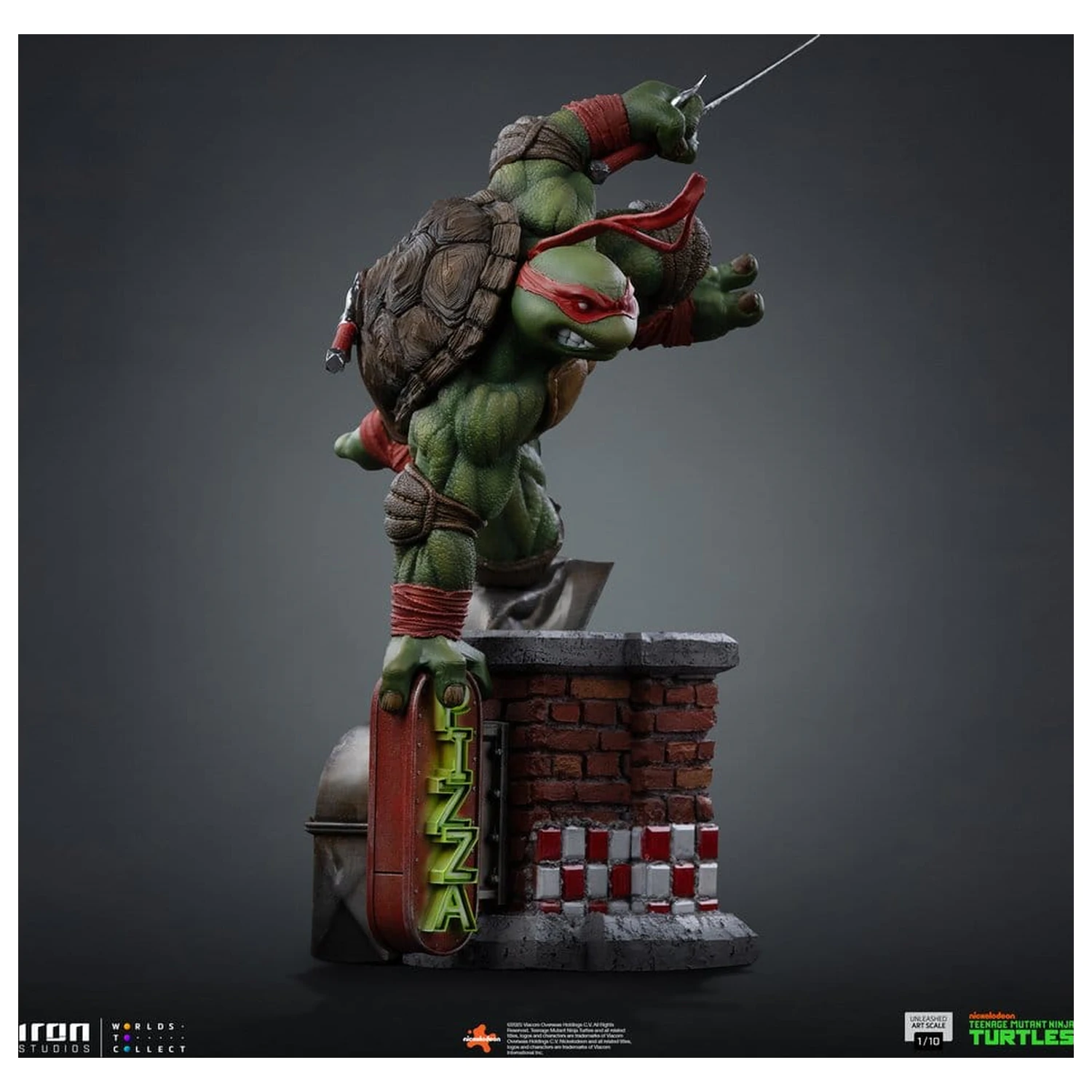 Teenage Mutant Ninja Turtles Art Scale socha 1/10 Raphael 24 cm produktová fotografia