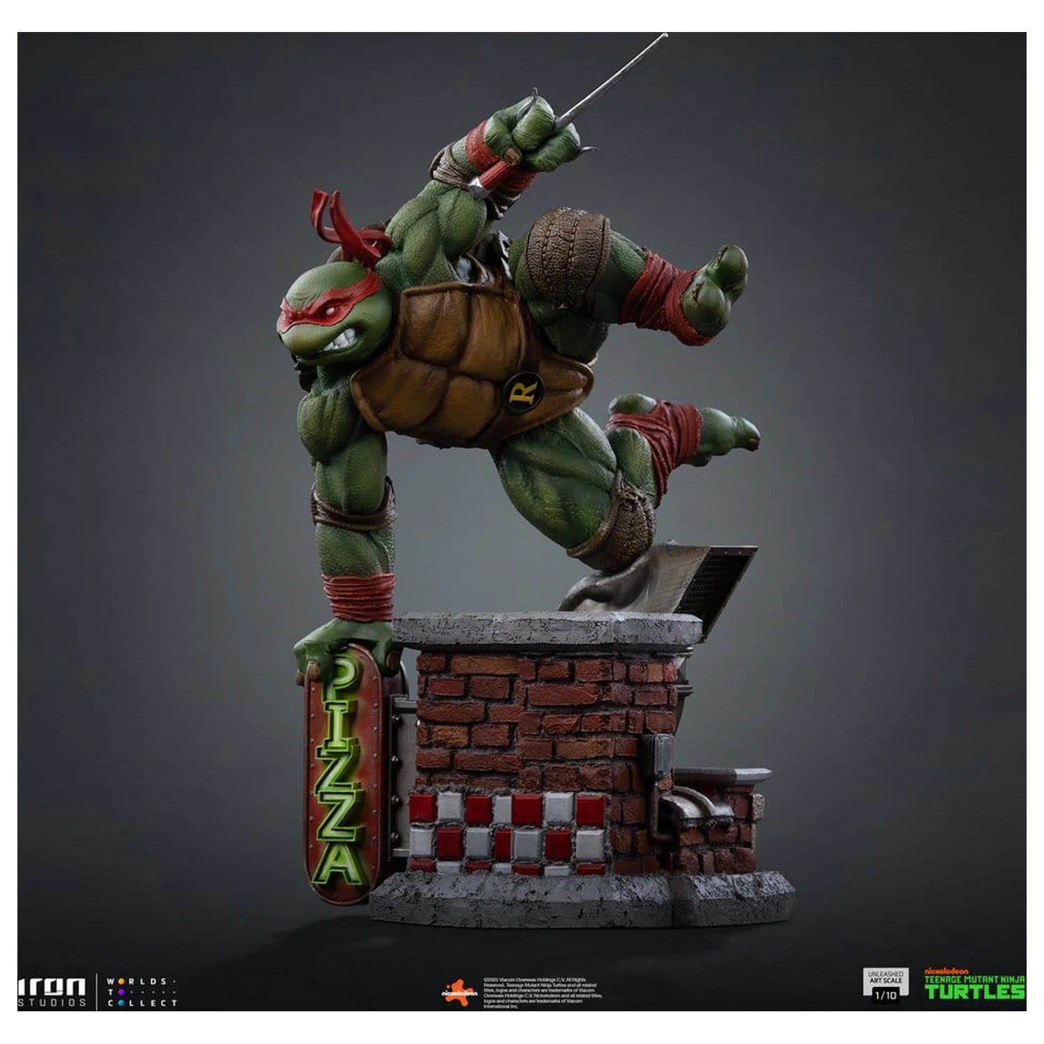 Teenage Mutant Ninja Turtles Art Scale socha 1/10 Raphael 24 cm produktová fotografia