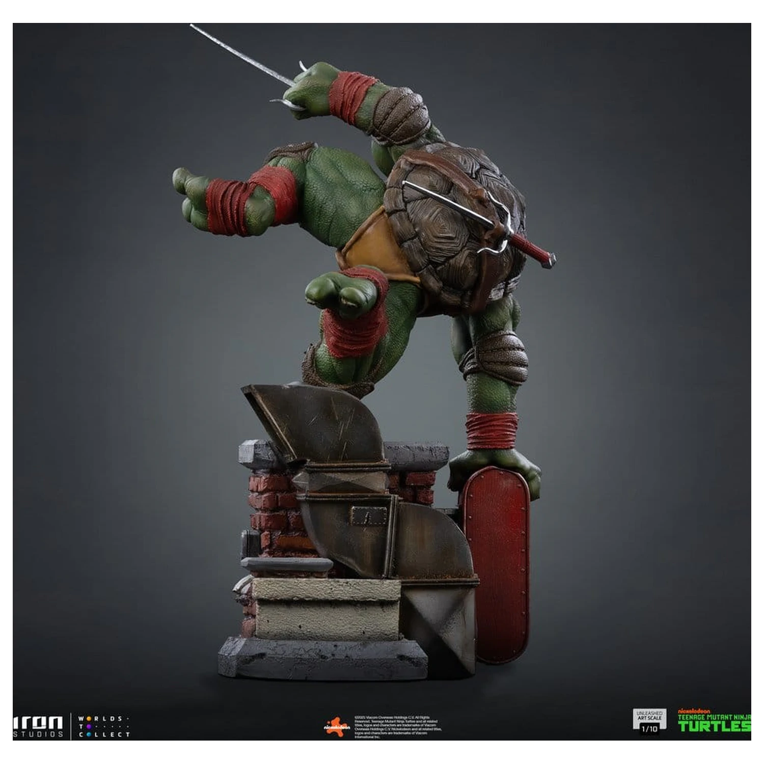 Teenage Mutant Ninja Turtles Art Scale socha 1/10 Raphael 24 cm produktová fotografia