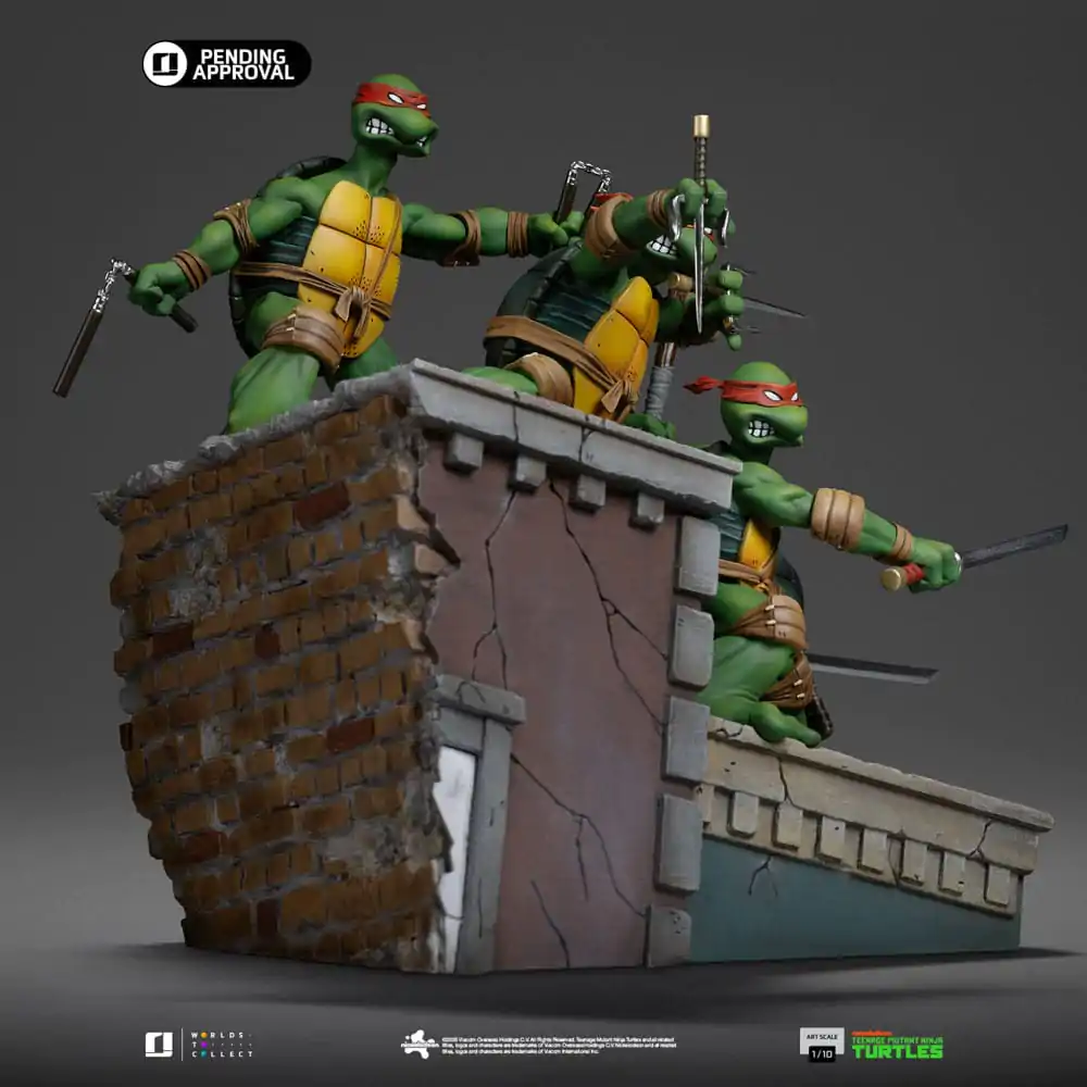 Teenage Mutant Ninja Turtles Art Scale Socha 1/10 Teenage Mutant Ninja Turtles Kevin Eastman Version 24 cm produktová fotografia