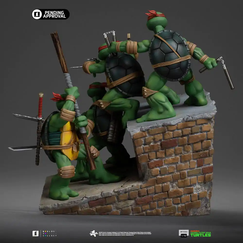 Teenage Mutant Ninja Turtles Art Scale Socha 1/10 Teenage Mutant Ninja Turtles Kevin Eastman Version 24 cm produktová fotografia