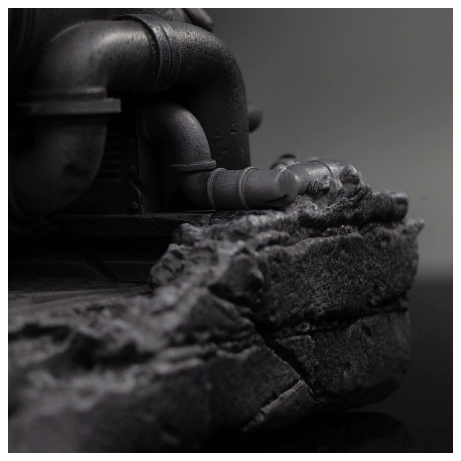 Teenage Mutant Ninja Turtles socha Art Scale 1/10 Leonardo Black and White Variant 26 cm produktová fotografia