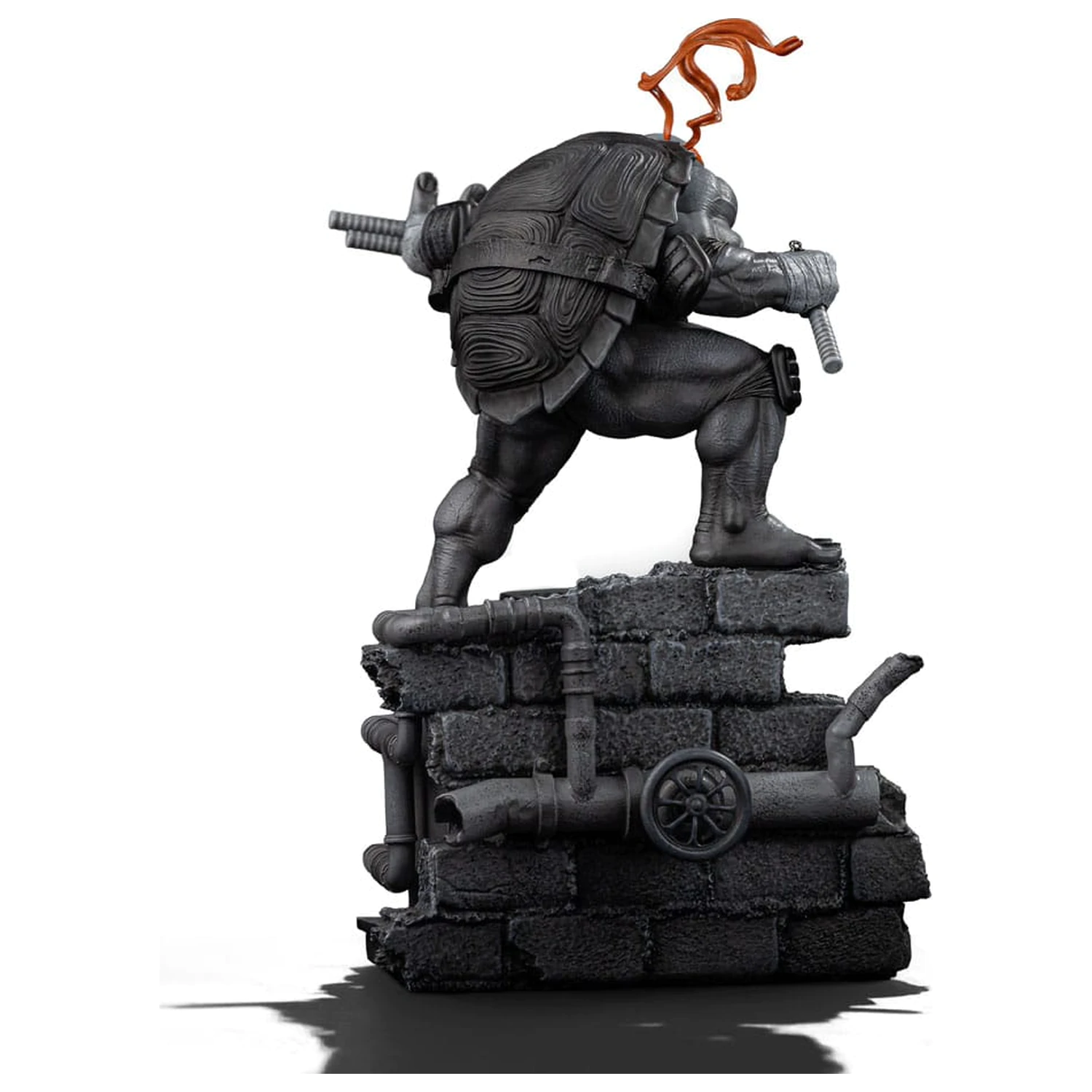 Teenage Mutant Ninja Turtles Art Scale socha 1/10 Michelangelo Black and White Variant 26 cm produktová fotografia
