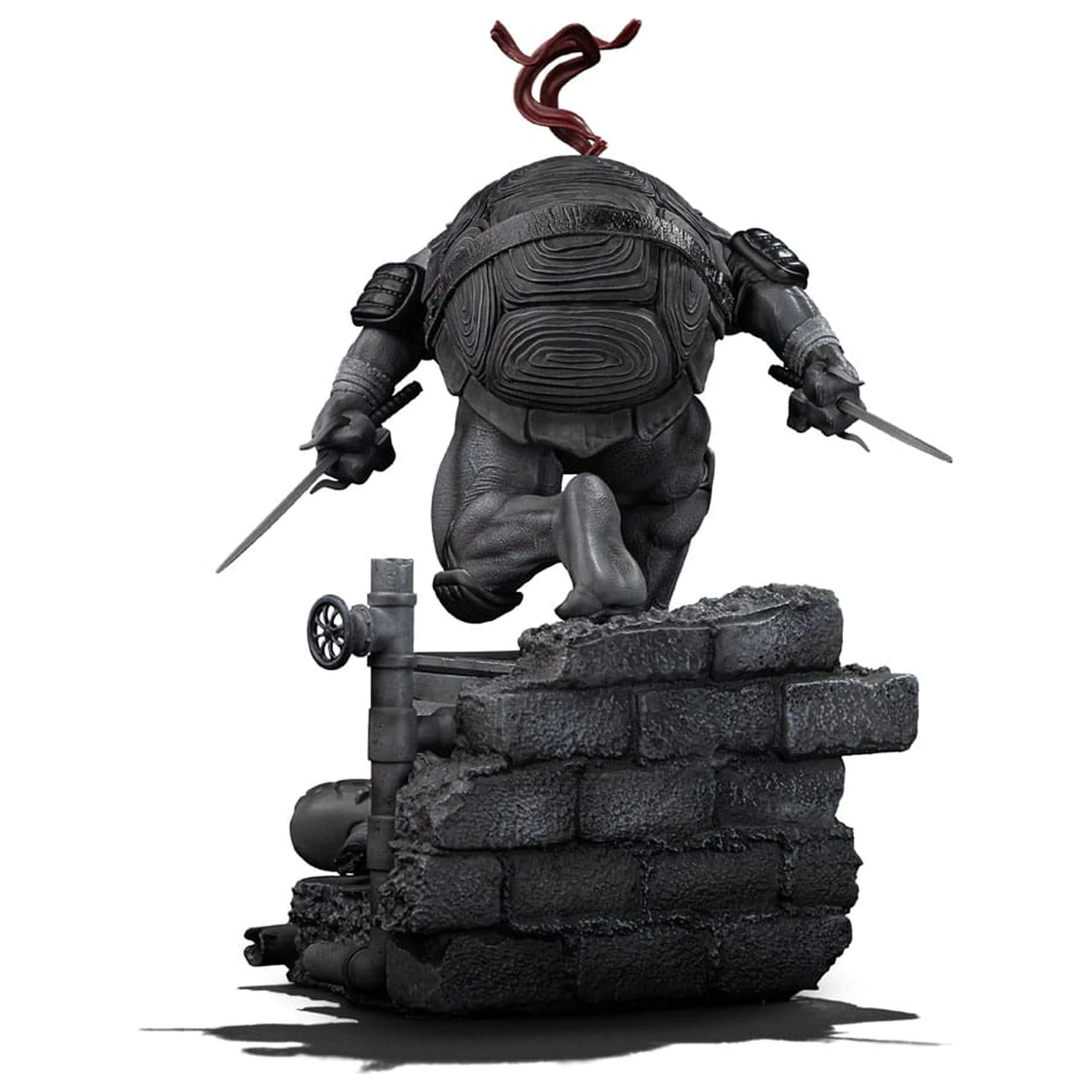 Teenage Mutant Ninja Turtles Art Scale socha 1/10 Raphael Black and White Variant 26 cm produktová fotografia