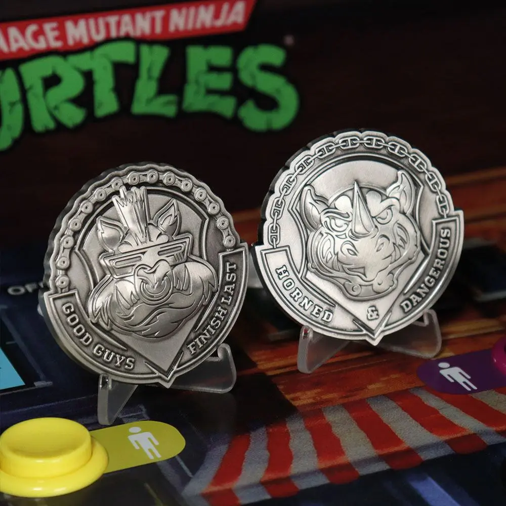 Teenage Mutant Ninja Turtles Sada medailónov Bad Guys Limited Edition produktová fotografia