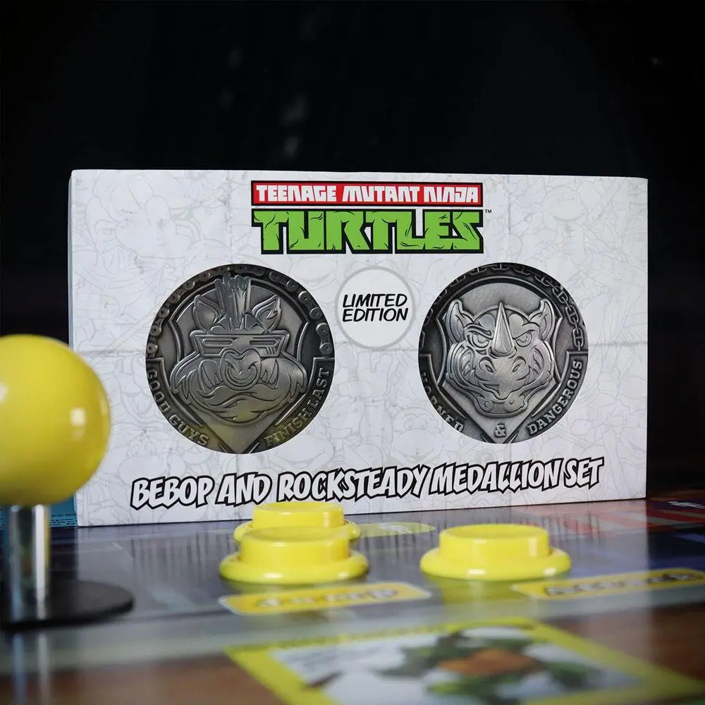 Teenage Mutant Ninja Turtles Sada medailónov Bad Guys Limited Edition produktová fotografia