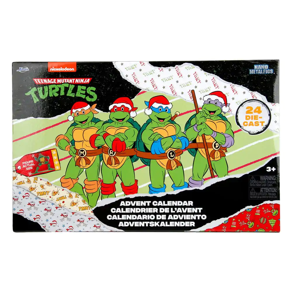 Teenage Mutant Ninja Turtles Battle Diecast Mini Figúrky Adventný Kalendár Holiday 2024 produktová fotografia