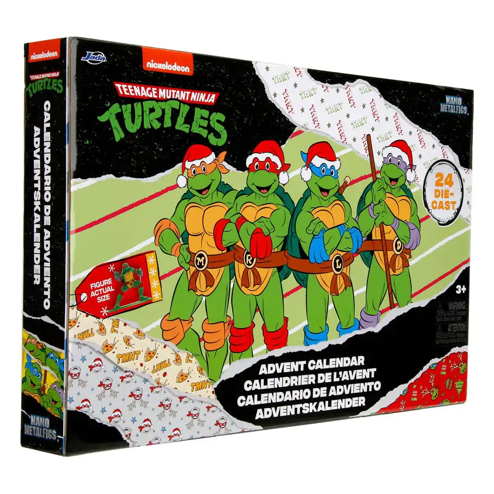 Teenage Mutant Ninja Turtles Battle Diecast Mini Figúrky Adventný Kalendár Holiday 2024 produktová fotografia