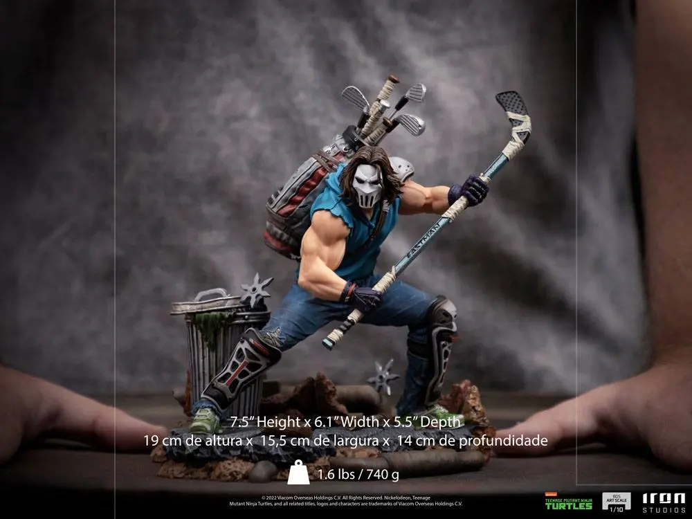 Teenage Mutant Ninja Turtles BDS Art Scale soška 1/10 Casey Jones 19 cm termékfotó