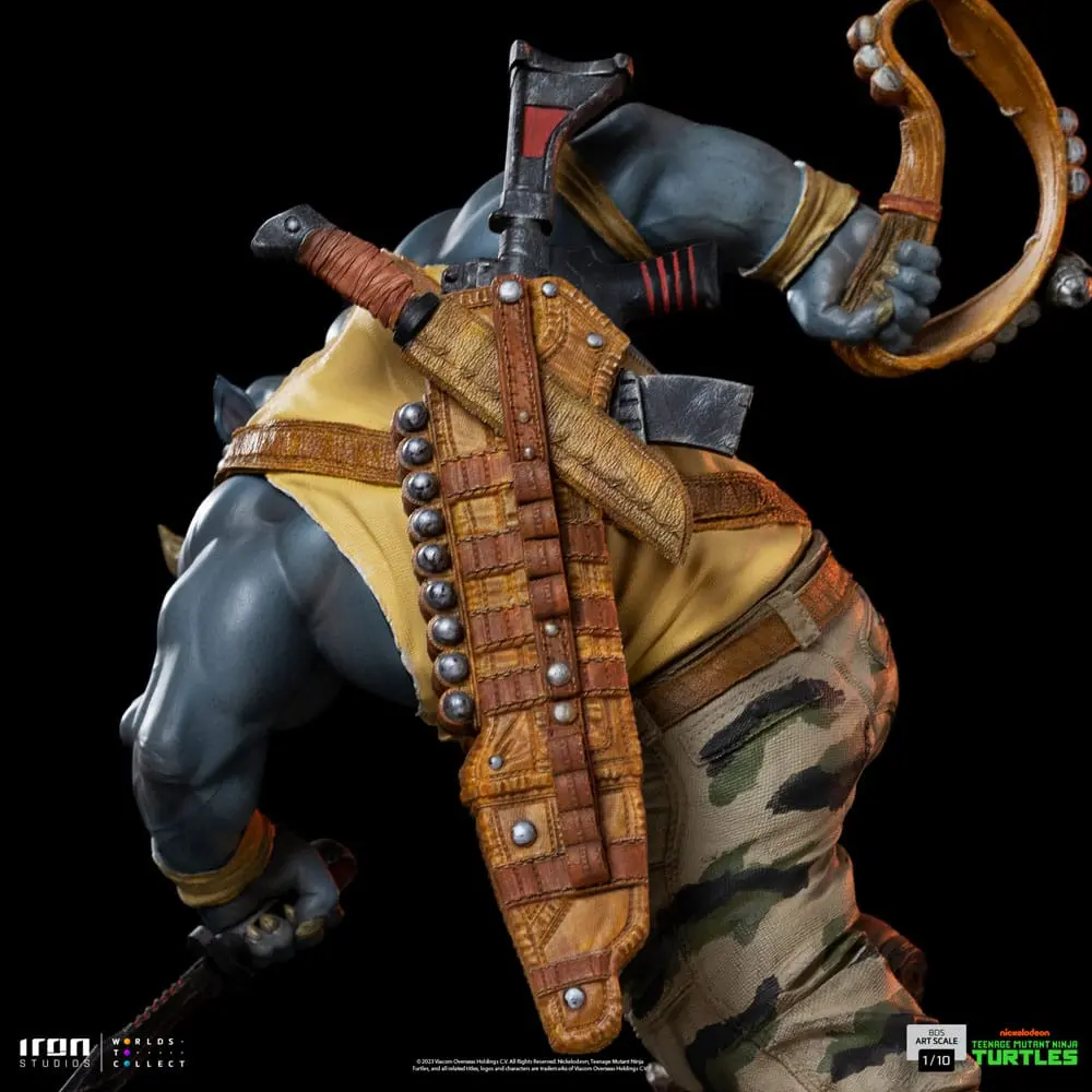 Teenage Mutant Ninja Turtles BDS Art Scale Socha 1/10 Rocksteady 24 cm produktová fotografia