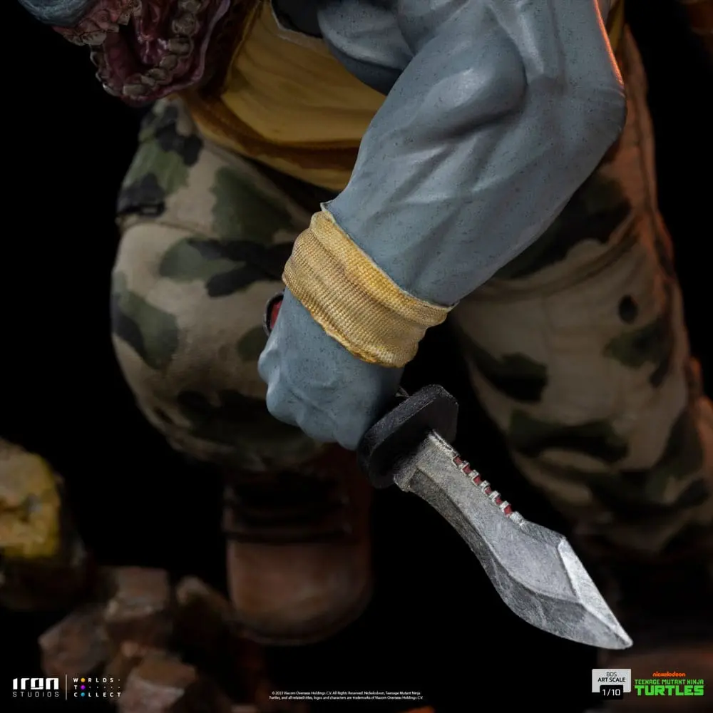 Teenage Mutant Ninja Turtles BDS Art Scale Socha 1/10 Rocksteady 24 cm produktová fotografia