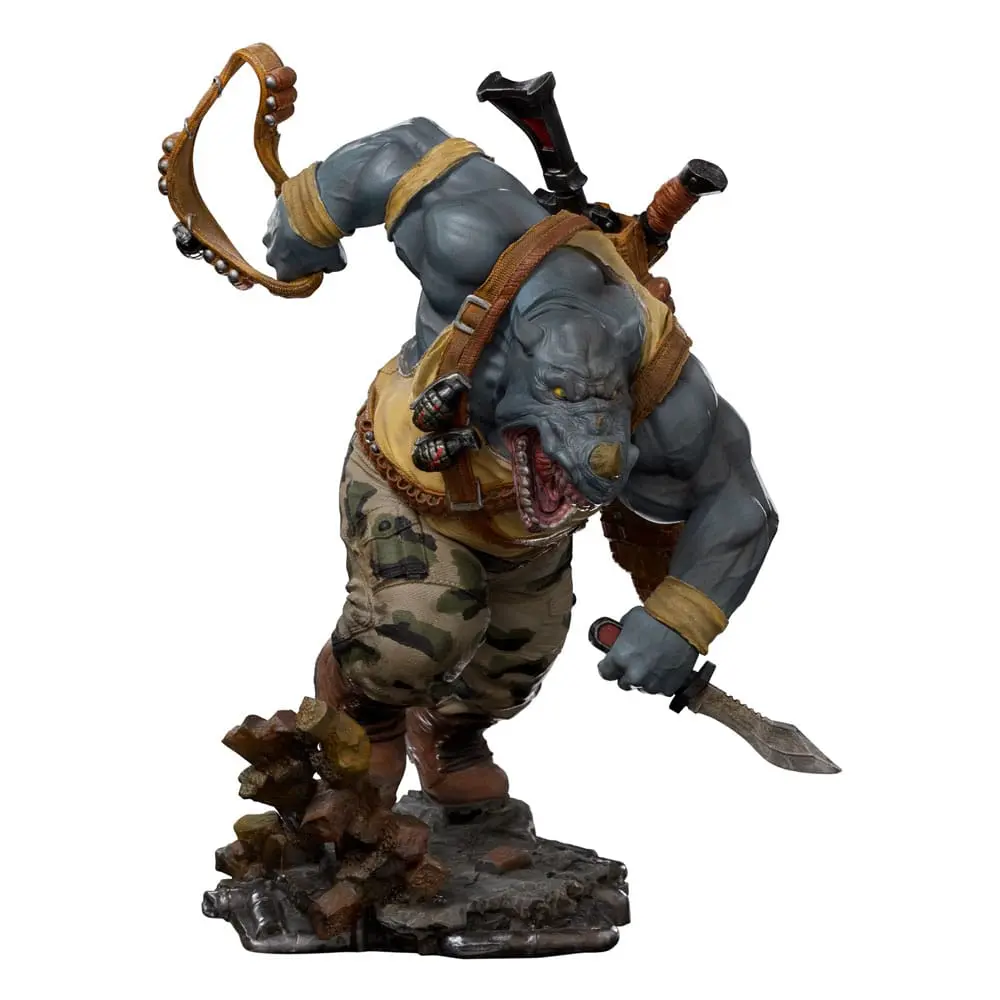 Teenage Mutant Ninja Turtles BDS Art Scale Socha 1/10 Rocksteady 24 cm produktová fotografia