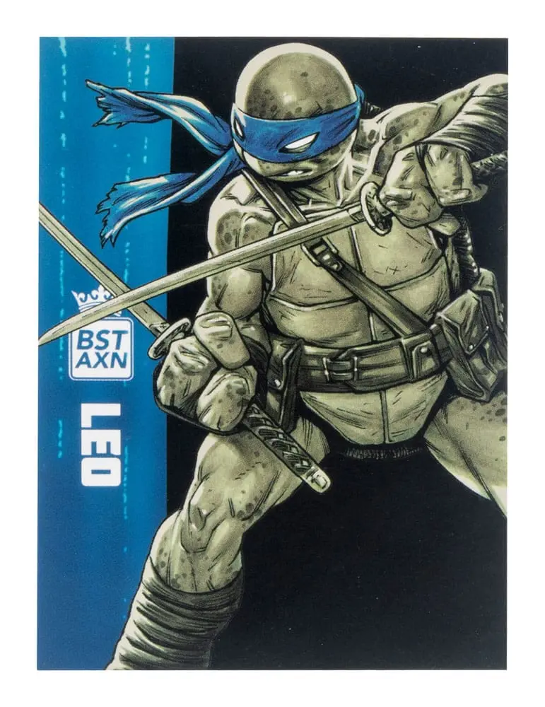 Teenage Mutant Ninja Turtles BST AXN Akčné figúrky 4-balenie Black&White (IDW Comics) 13 cm produktová fotografia