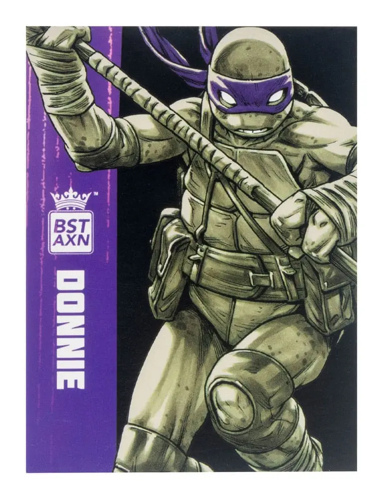 Teenage Mutant Ninja Turtles BST AXN Akčné figúrky 4-balenie Black&White (IDW Comics) 13 cm produktová fotografia