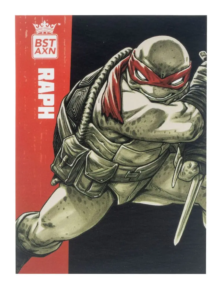 Teenage Mutant Ninja Turtles BST AXN Akčné figúrky 4-balenie Black&White (IDW Comics) 13 cm produktová fotografia