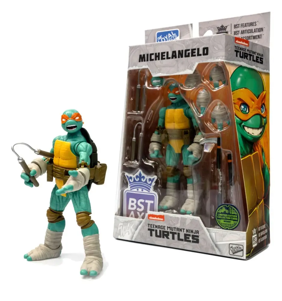 Teenage Mutant Ninja Turtles BST AXN Akčná figúrka Michelangelo (IDW Comics) 13 cm produktová fotografia