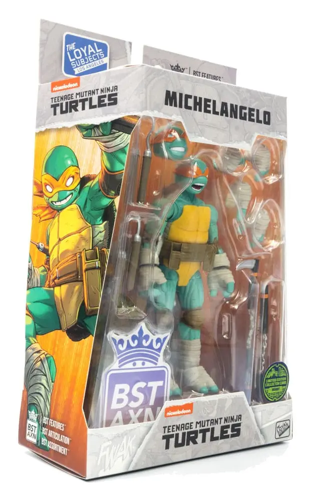 Teenage Mutant Ninja Turtles BST AXN Akčná figúrka Michelangelo (IDW Comics) 13 cm produktová fotografia