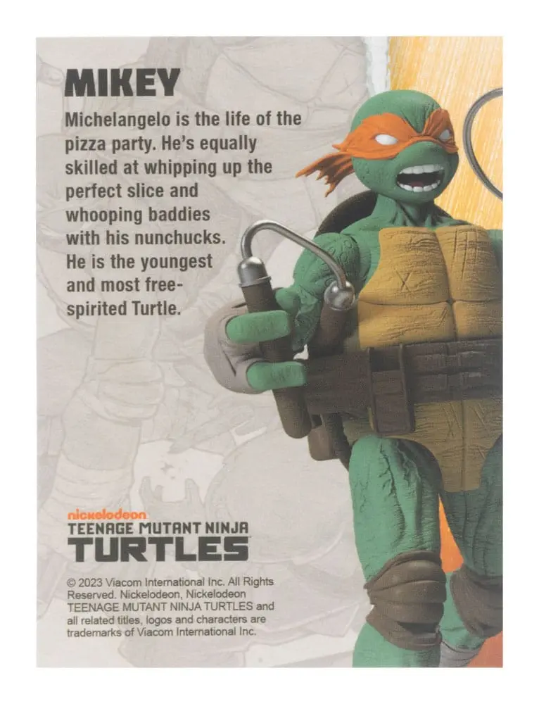 Teenage Mutant Ninja Turtles BST AXN Akčná figúrka Michelangelo (IDW Comics) 13 cm produktová fotografia