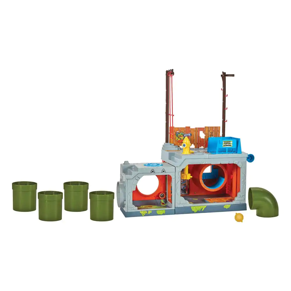 Teenage Mutant Ninja Turtles Building Secret Sewer Lid Playset Mutant Module 30 cm hracia súprava produktová fotografia