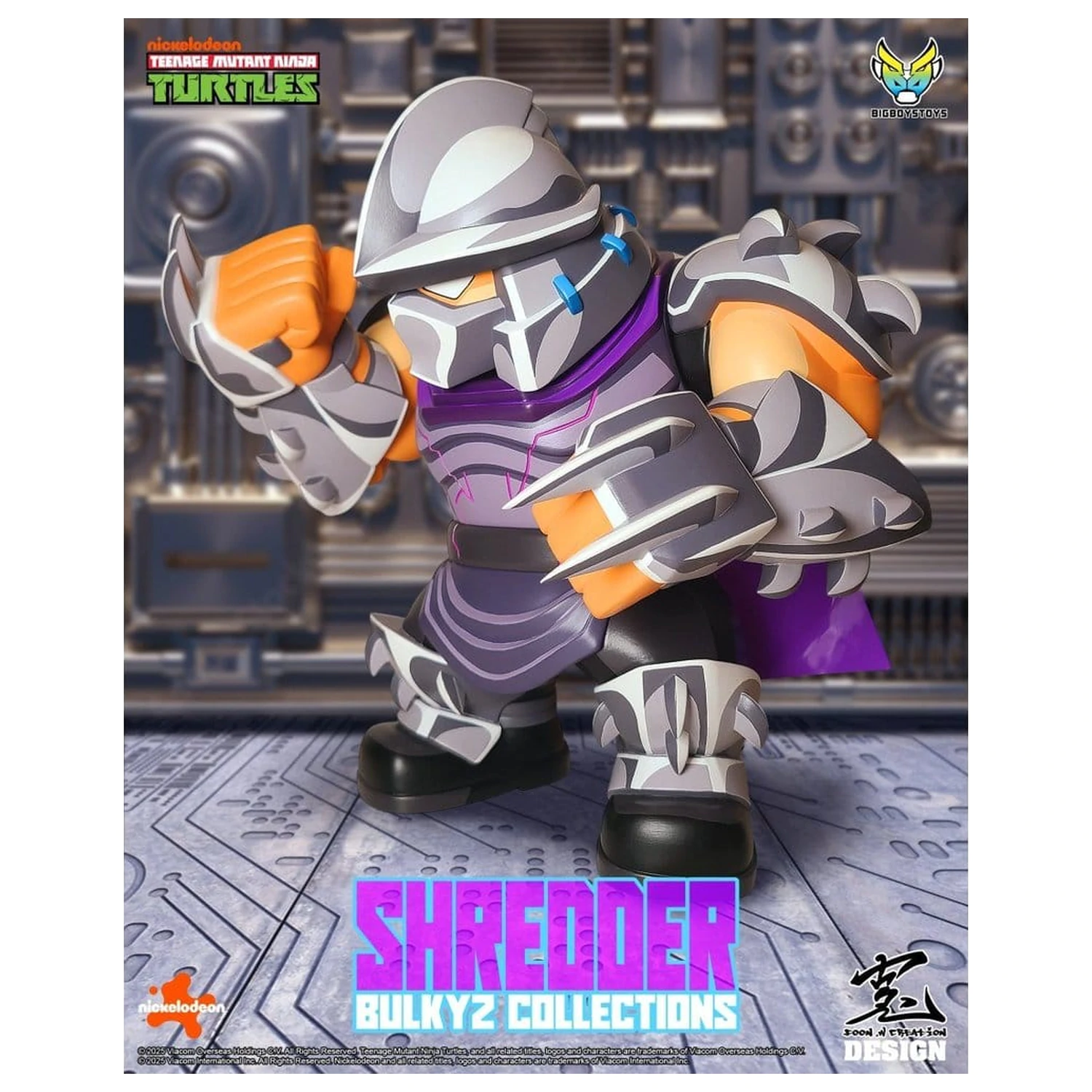 Teenage Mutant Ninja Turtles Bulkyz vinylová figúrka Shredder 34 cm produktová fotografia