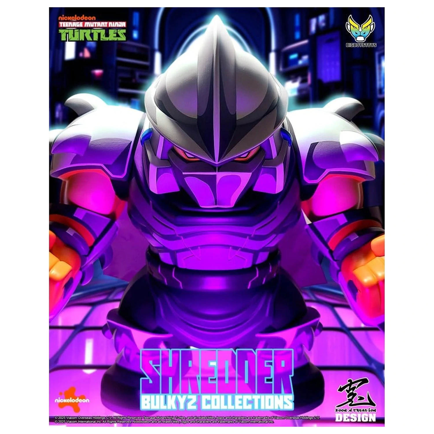 Teenage Mutant Ninja Turtles Bulkyz vinylová figúrka Shredder 34 cm produktová fotografia