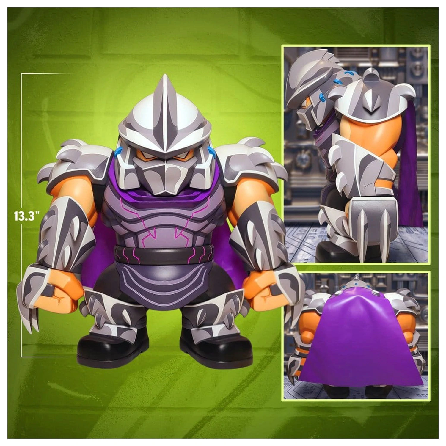 Teenage Mutant Ninja Turtles Bulkyz vinylová figúrka Shredder 34 cm produktová fotografia