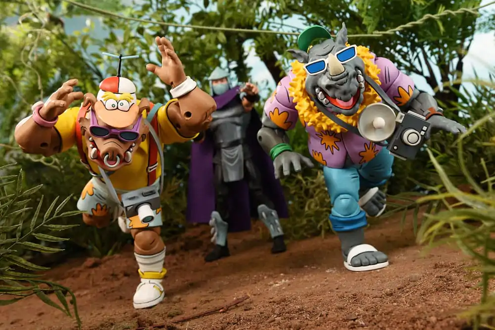 Teenage Mutant Ninja Turtles (Cartoon 1980) Akčná figúrka 2 Pack Vacation Bebop and Rocksteady 18 cm produktová fotografia