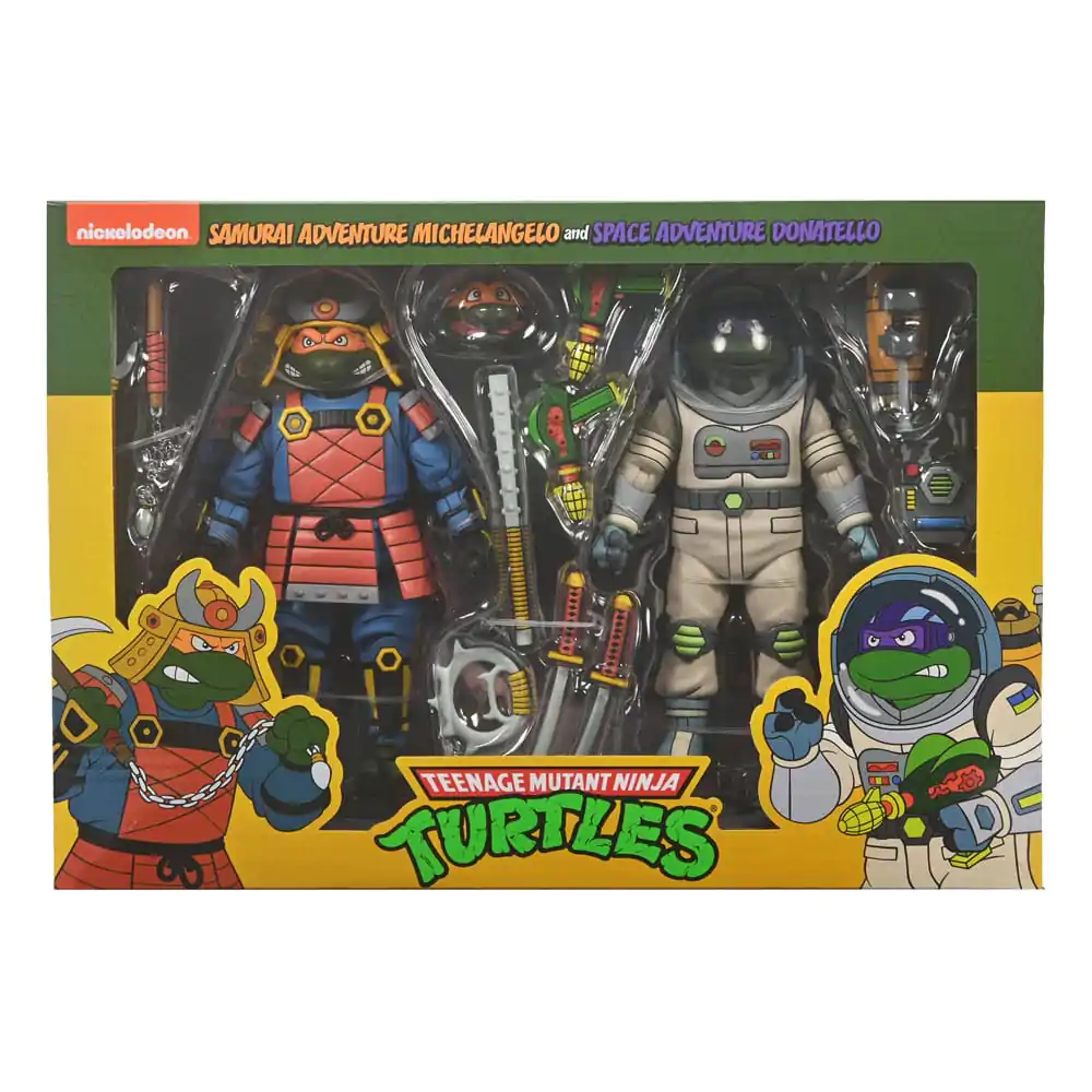 Teenage Mutant Ninja Turtles (Cartoon) Akčná Figúrka 2 Pack Space Adventure & Samurai Turtles 18 cm produktová fotografia