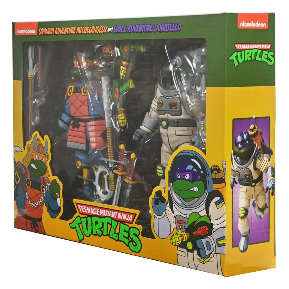 Teenage Mutant Ninja Turtles (Cartoon) Akčná Figúrka 2 Pack Space Adventure & Samurai Turtles 18 cm produktová fotografia