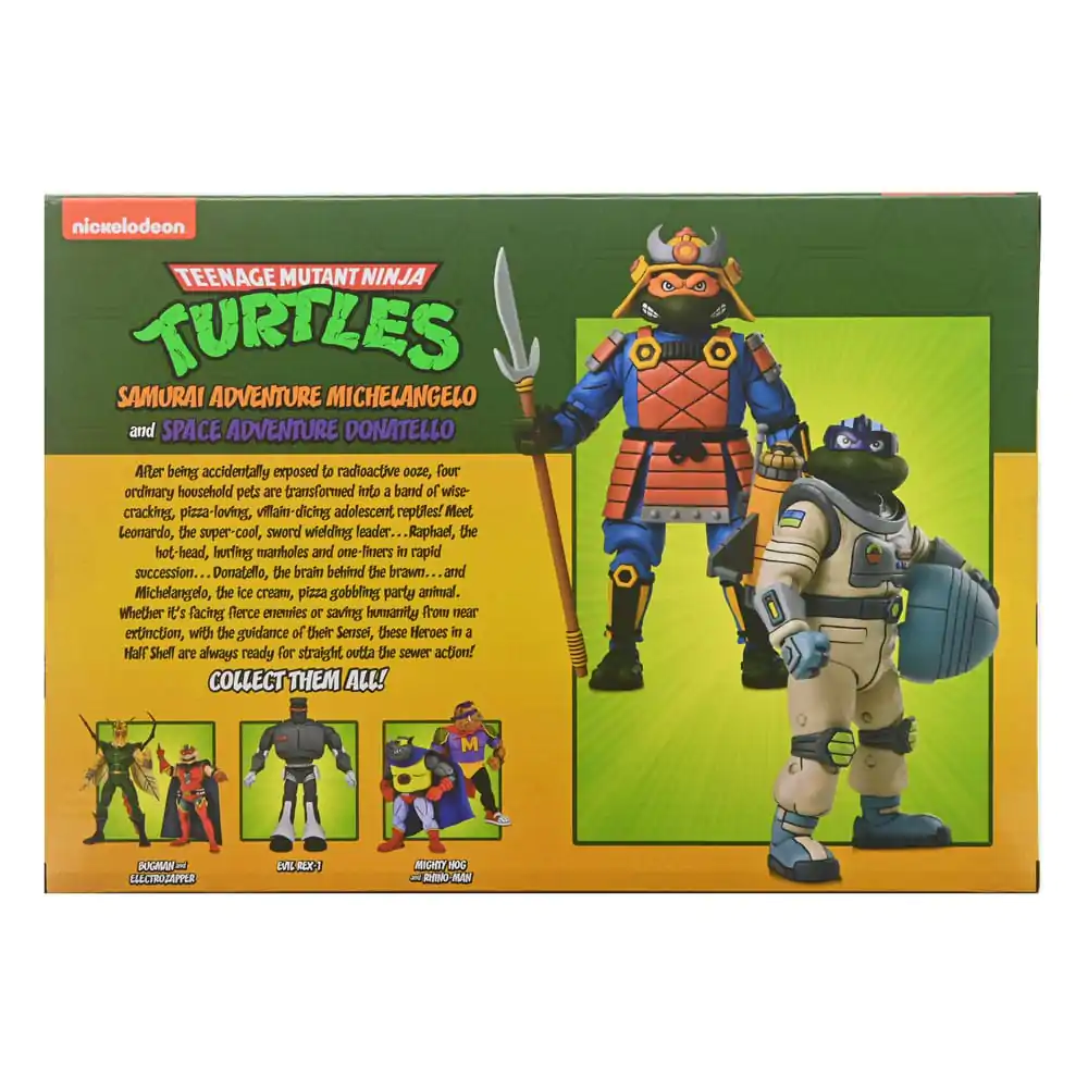 Teenage Mutant Ninja Turtles (Cartoon) Akčná Figúrka 2 Pack Space Adventure & Samurai Turtles 18 cm produktová fotografia