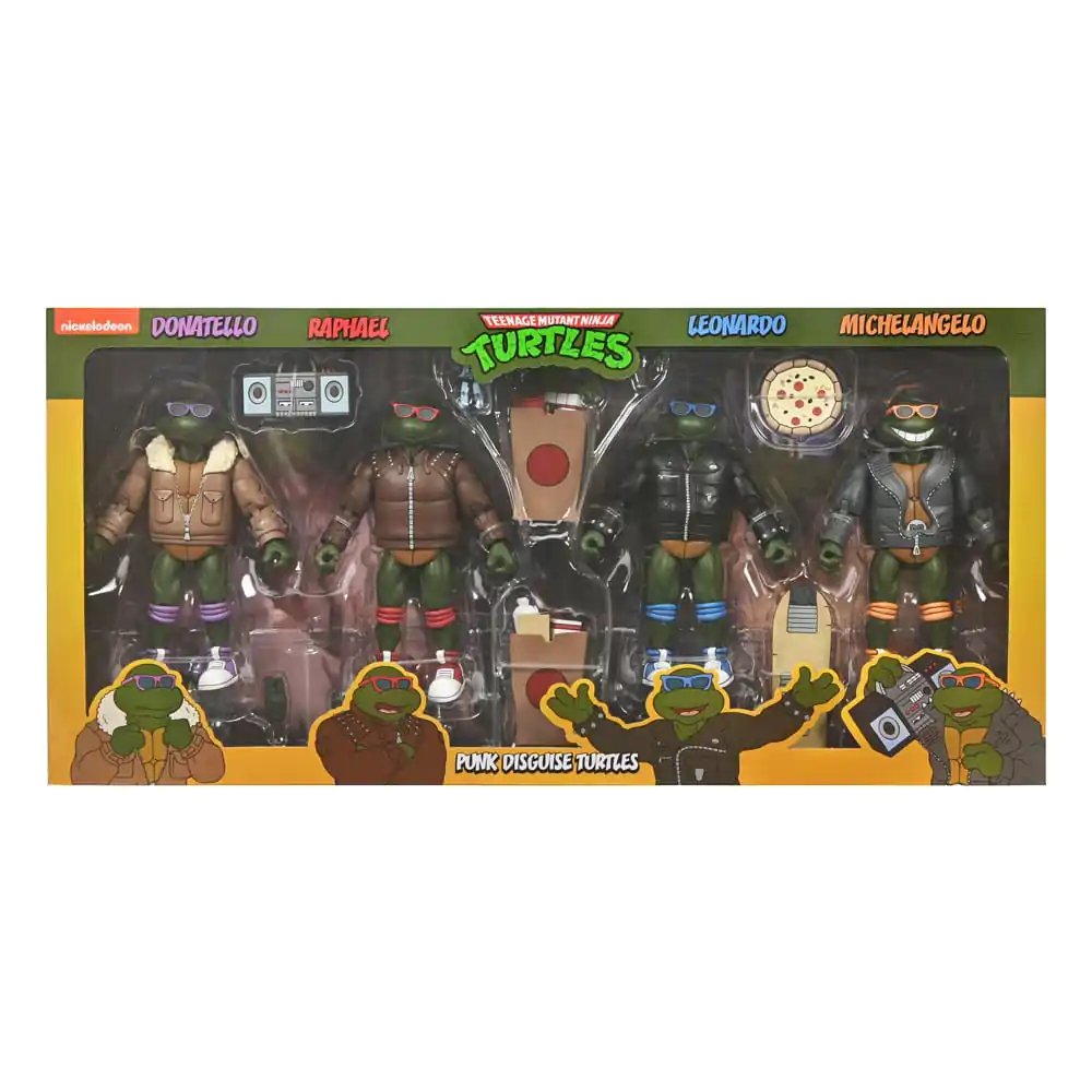 Teenage Mutant Ninja Turtles (Cartoon) Akčné figúrky 4-Pack Punk Turtles 18 cm produktová fotografia