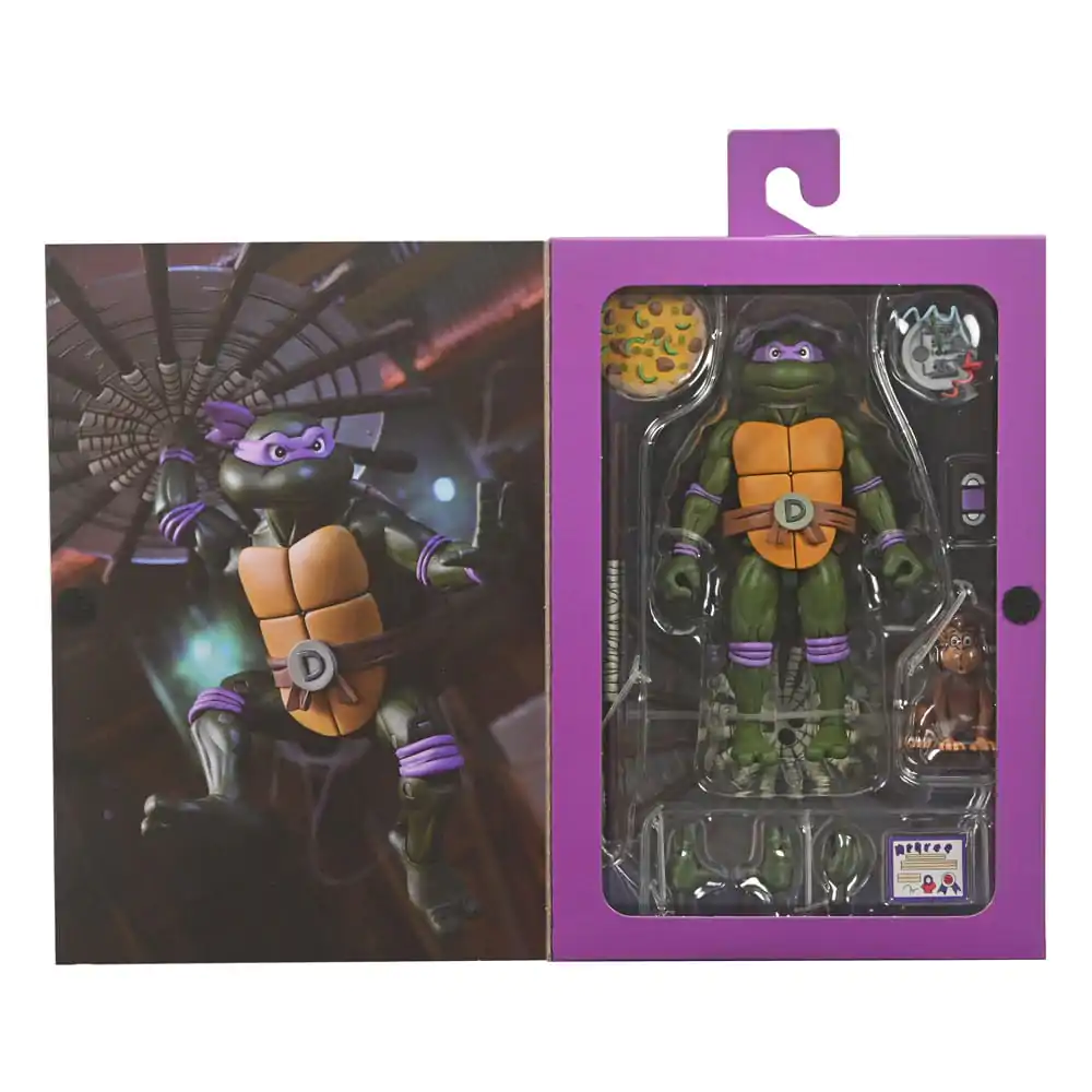 Teenage Mutant Ninja Turtles (Cartoon) Akčná figúrka Ultimate Donatello VHS 18 cm produktová fotografia