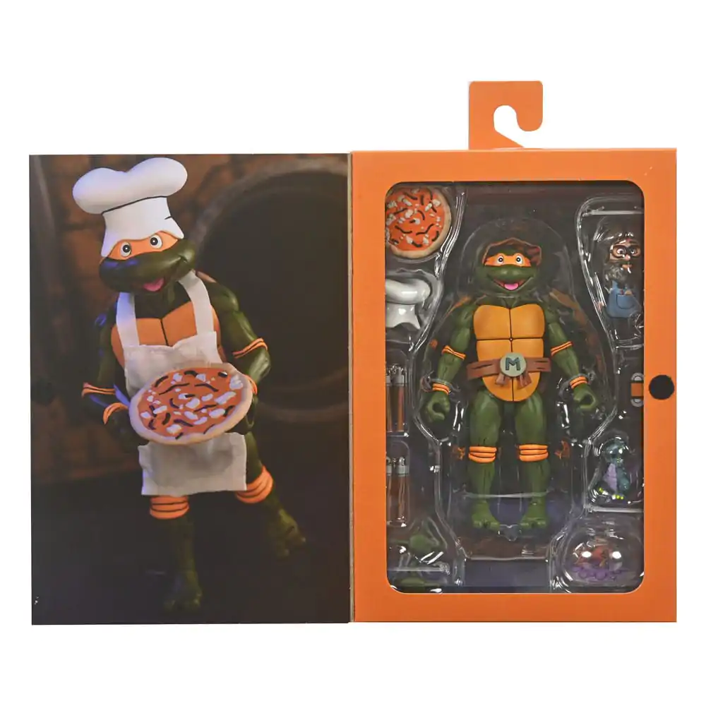 Teenage Mutant Ninja Turtles (Cartoon) Akčná figúrka Ultimate Michelangelo VHS 18 cm produktová fotografia